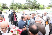 گزارش تصویری از استقبال دانشگاهیان و مردم شاهرود  از پروفسور علی اکبر جلالی  در دانشگاه صنعتی شاهرود